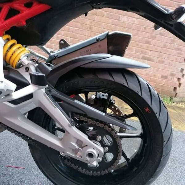 Pyramid Plastics Pyramid hugger extension | matte black | ducati multistrada v4 2021>2023 inc